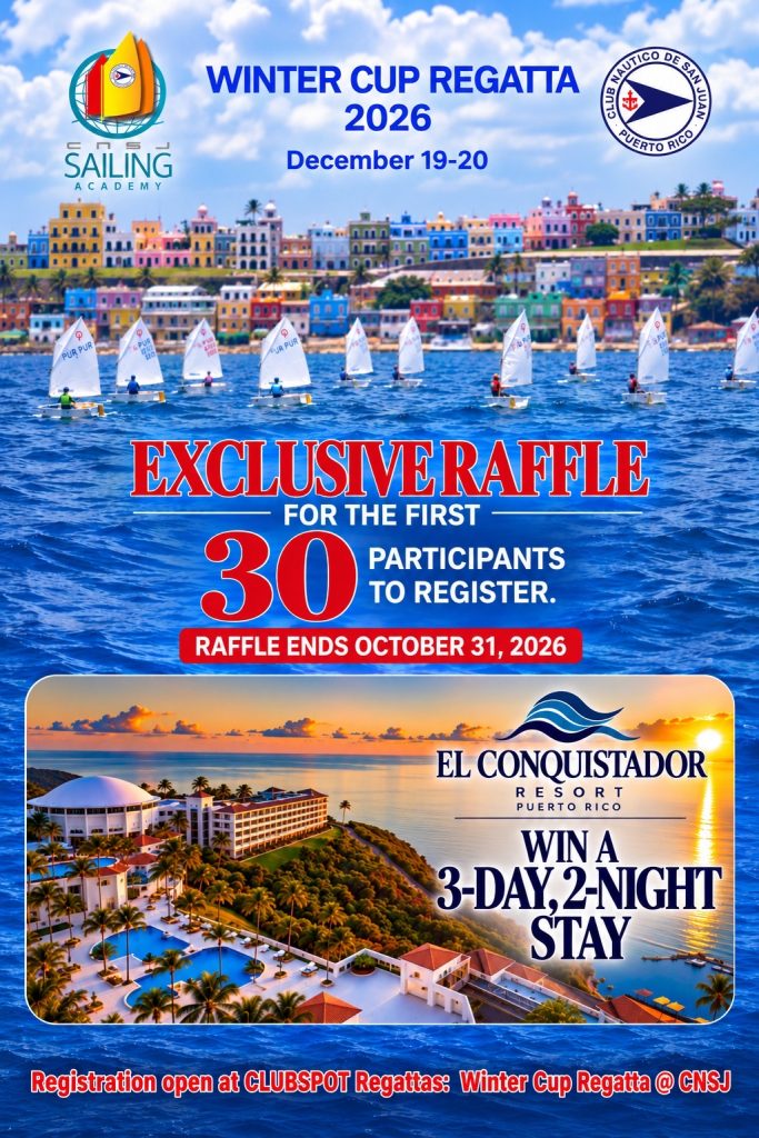 Winter Cup Regatta 2026: promoción de rifa de estadía en El Conquistador Resort